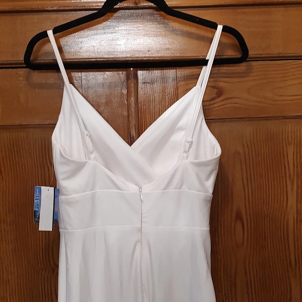 Morgan & Co. White Gown Size S - Picture 5 of 8
